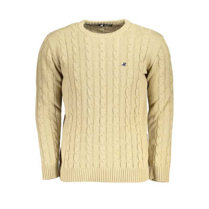 US GRAND POLO MEN'S BEIGE SWEATER