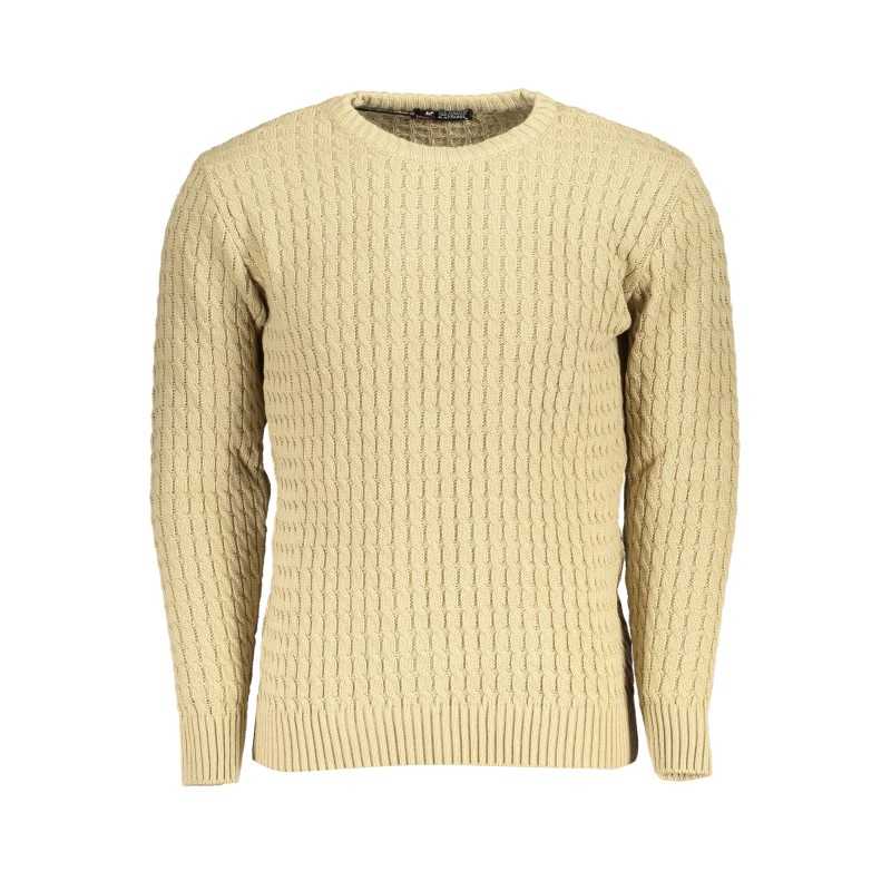 US GRAND POLO MEN'S BEIGE SWEATER