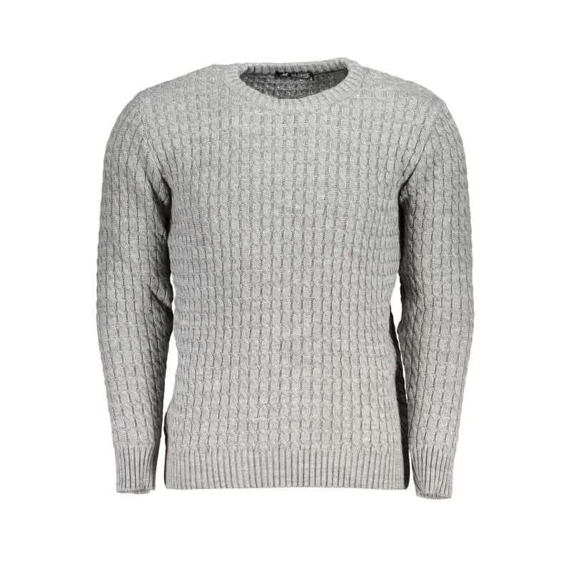 US GRAND POLO MEN'S GRAY SWEATER