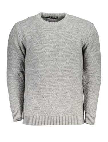 US GRAND POLO MEN'S GRAY SWEATER