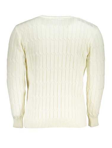 US GRAND POLO MEN'S WHITE SWEATER