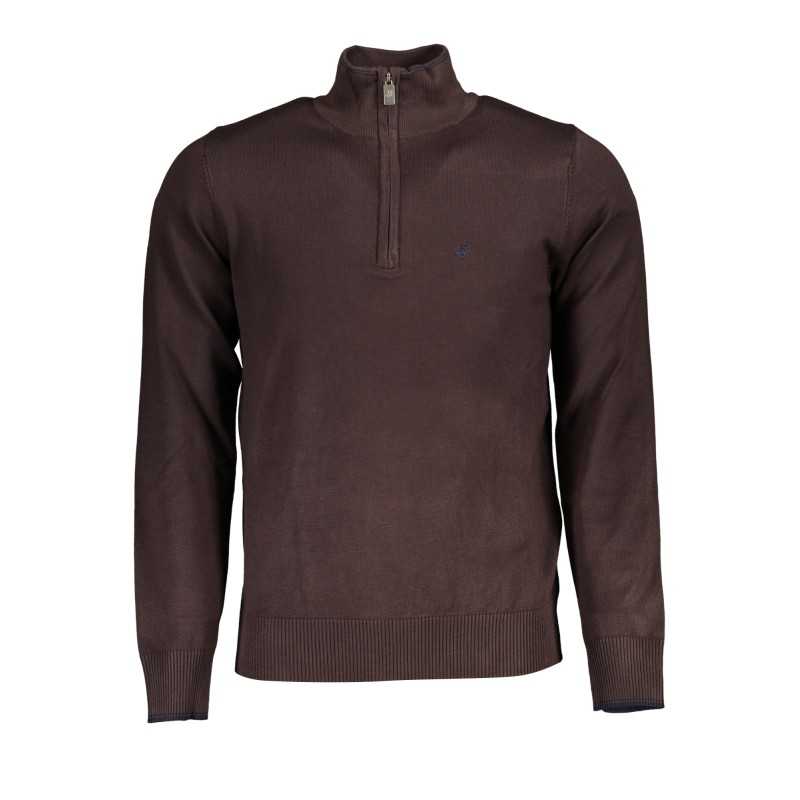 US GRAND POLO MEN'S BROWN SWEATER