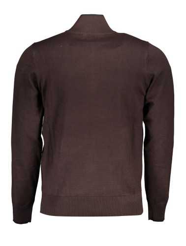 US GRAND POLO MEN'S BROWN SWEATER