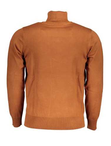 US GRAND POLO MEN'S BROWN SWEATER