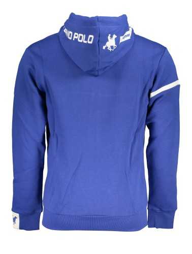 US GRAND POLO MEN'S BLUE ZIP SWEATSHIRT