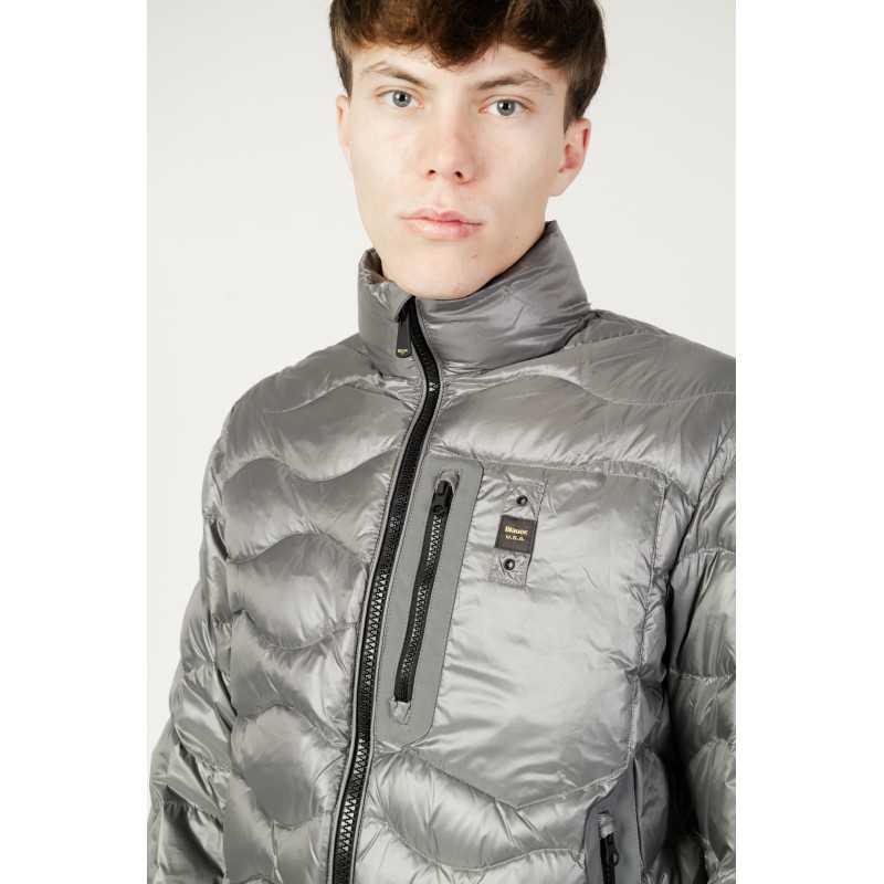 Blauer Jacket Man