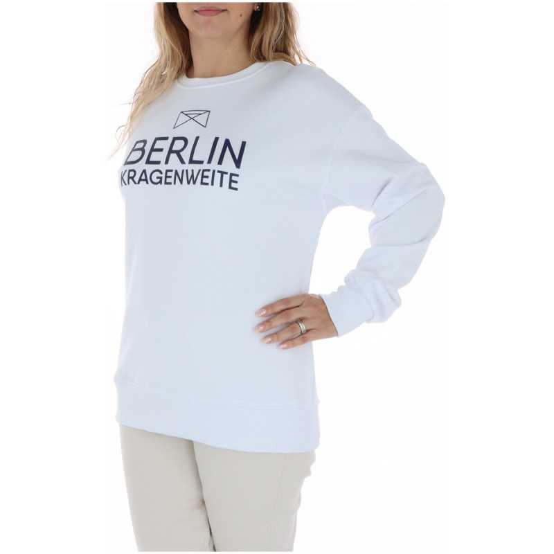 Kragenweite Sweatshirt Woman