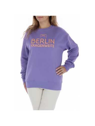 Kragenweite Sweatshirt Woman