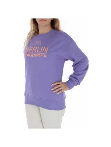 Kragenweite Sweatshirt Woman