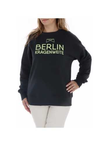 Kragenweite Sweatshirt Woman