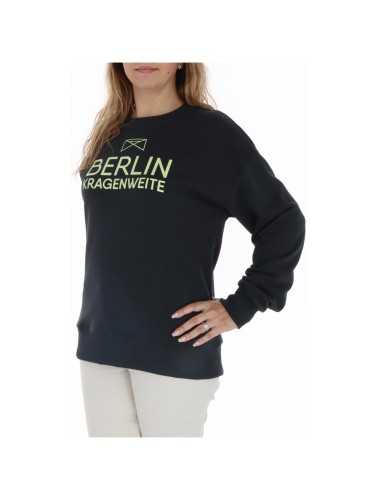 Kragenweite Sweatshirt Woman