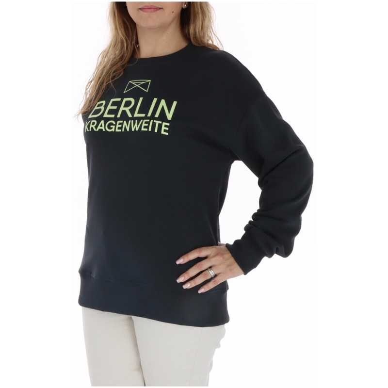 Kragenweite Sweatshirt Woman