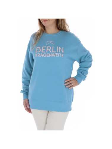 Kragenweite Sweatshirt Woman