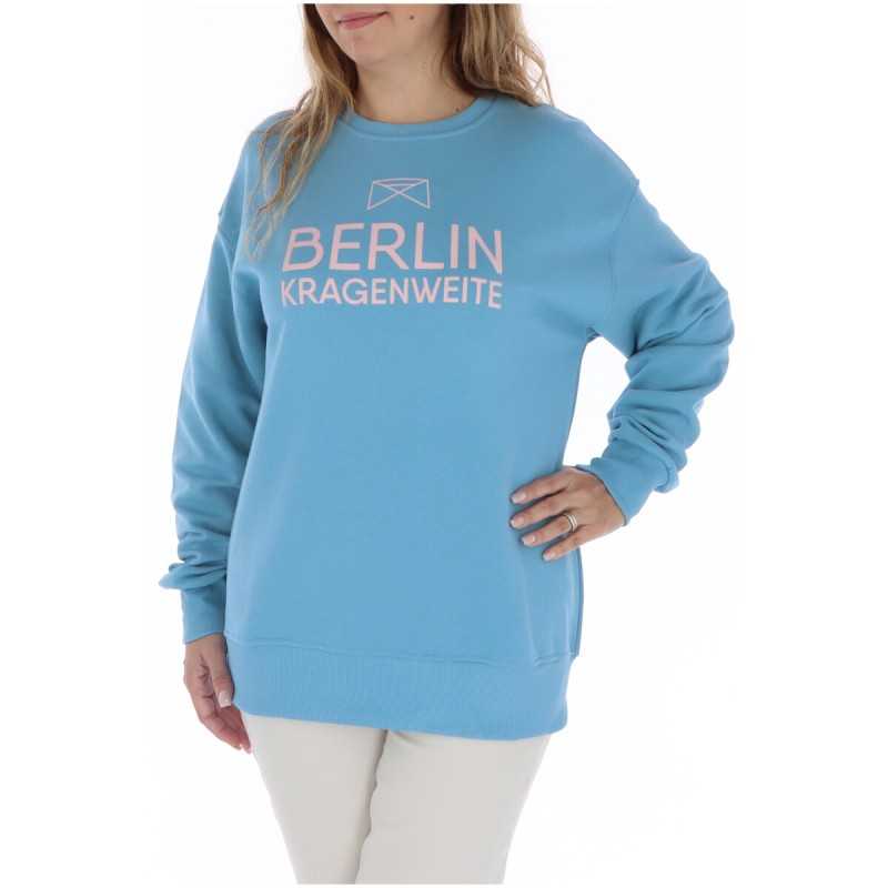 Kragenweite Sweatshirt Woman