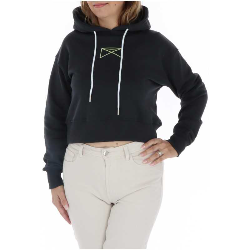 Kragenweite Sweatshirt Woman