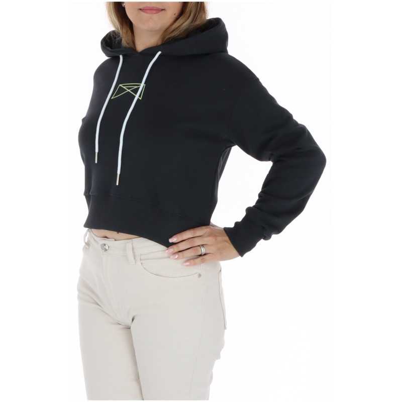 Kragenweite Sweatshirt Woman