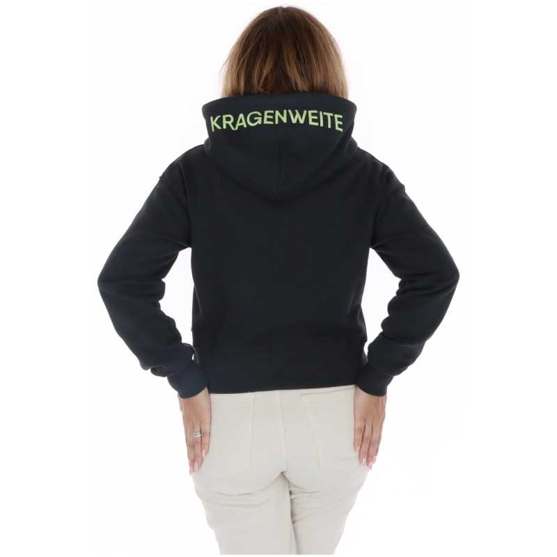 Kragenweite Sweatshirt Woman