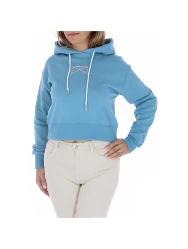 Kragenweite Sweatshirt Woman