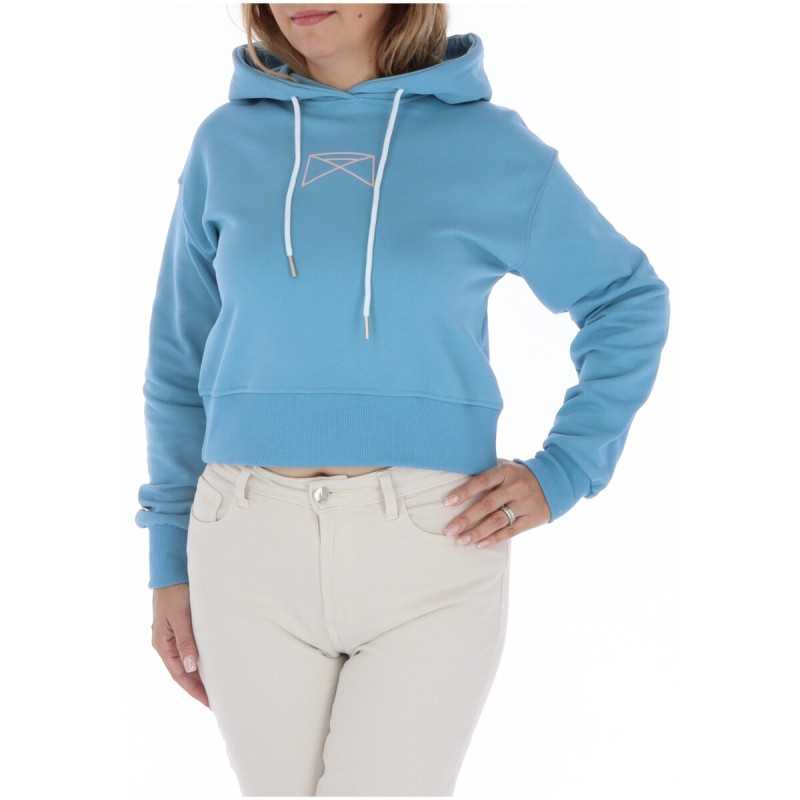 Kragenweite Sweatshirt Woman