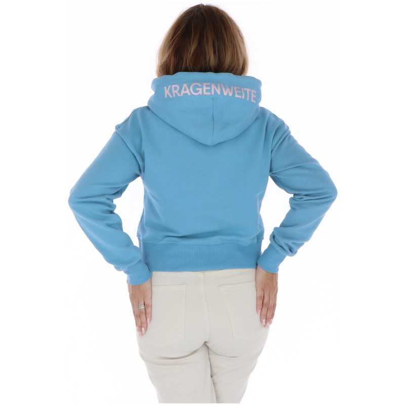 Kragenweite Sweatshirt Woman