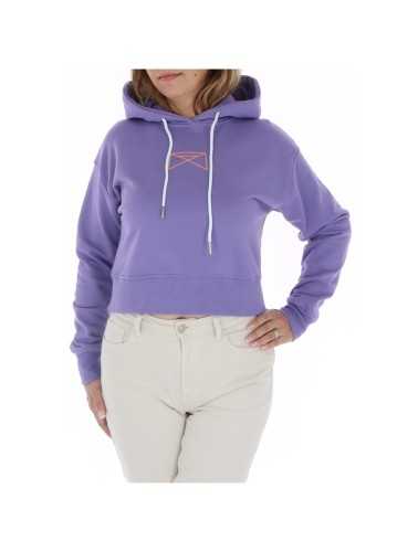 Kragenweite Sweatshirt Woman