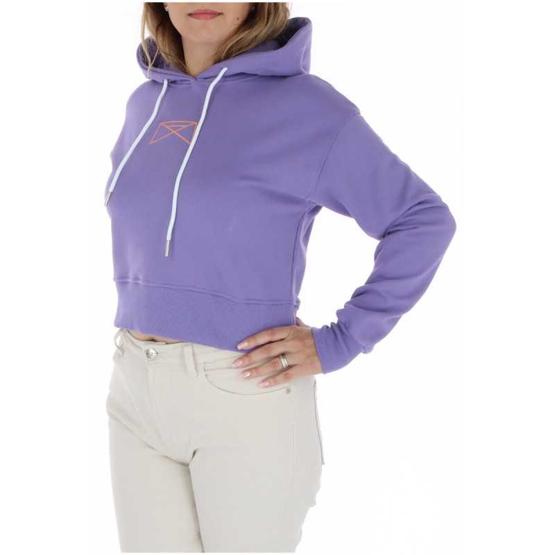 Kragenweite Sweatshirt Woman