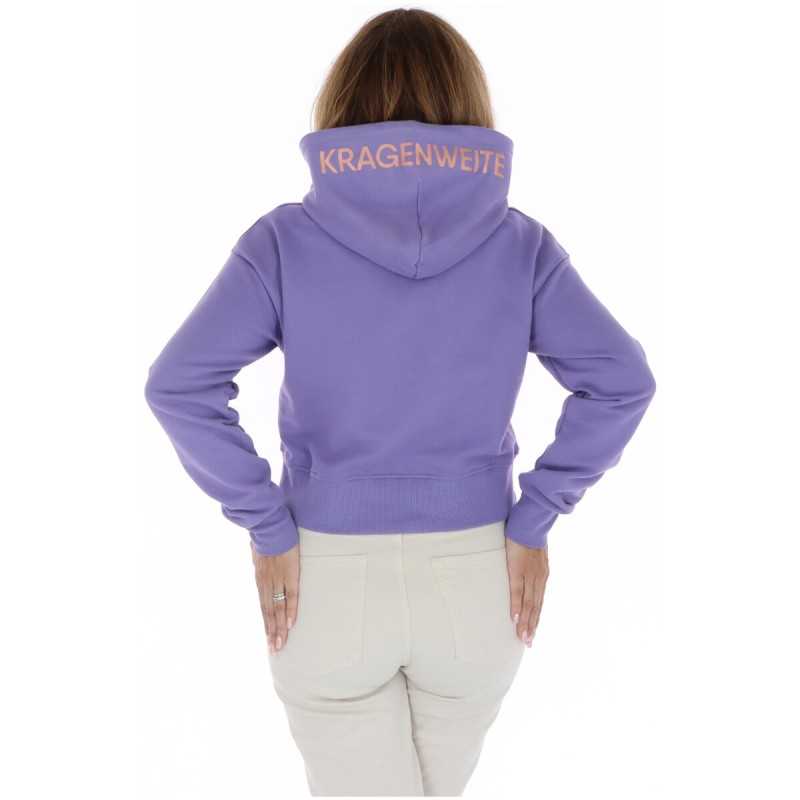 Kragenweite Sweatshirt Woman