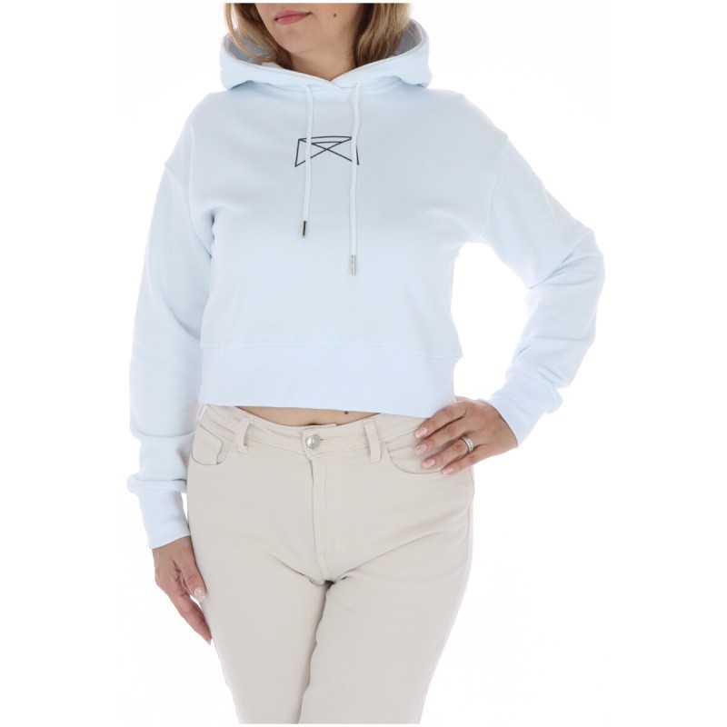 Kragenweite Sweatshirt Woman