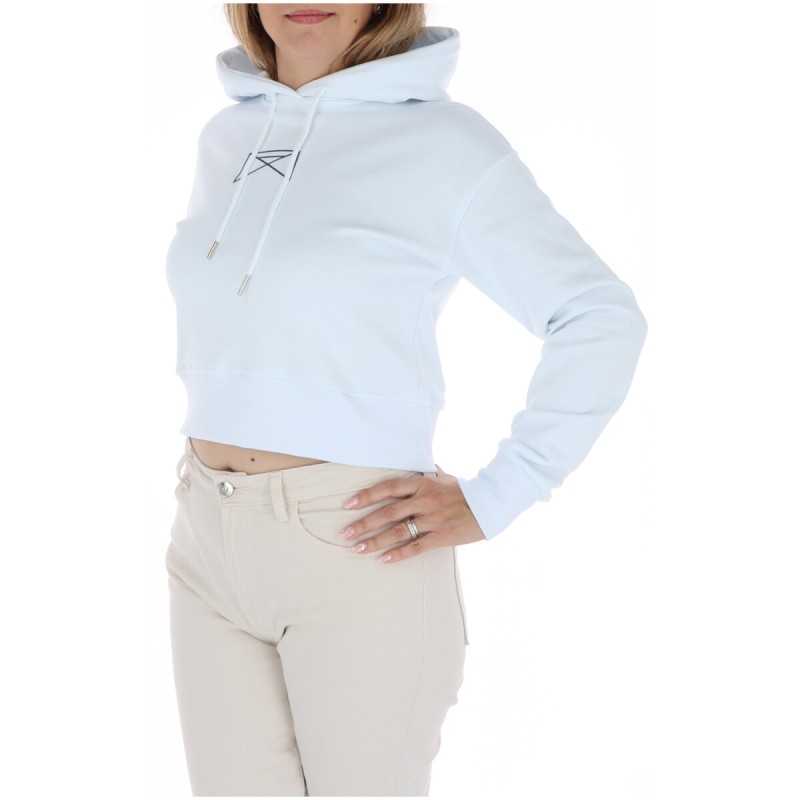 Kragenweite Sweatshirt Woman