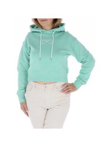 Kragenweite Sweatshirt Woman