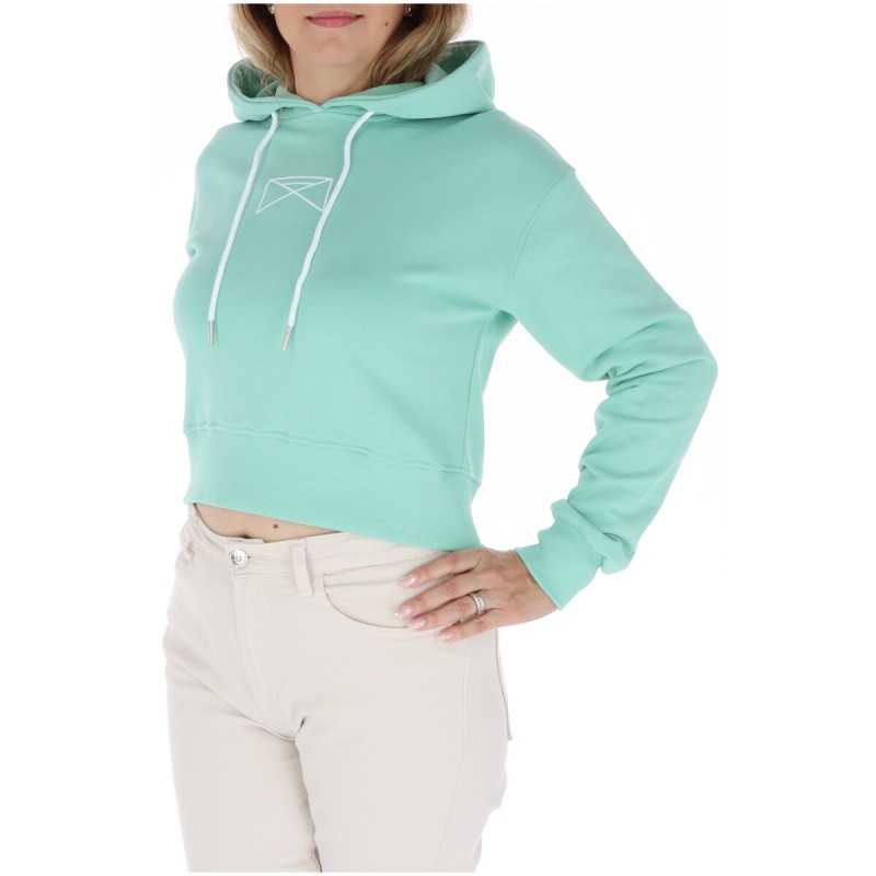 Kragenweite Sweatshirt Woman