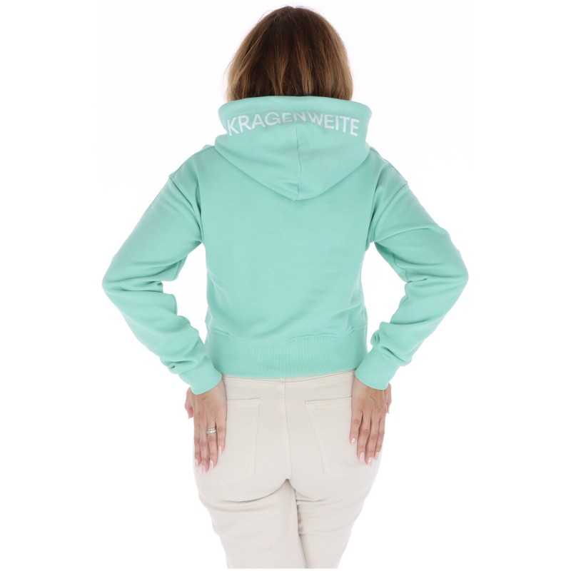 Kragenweite Sweatshirt Woman