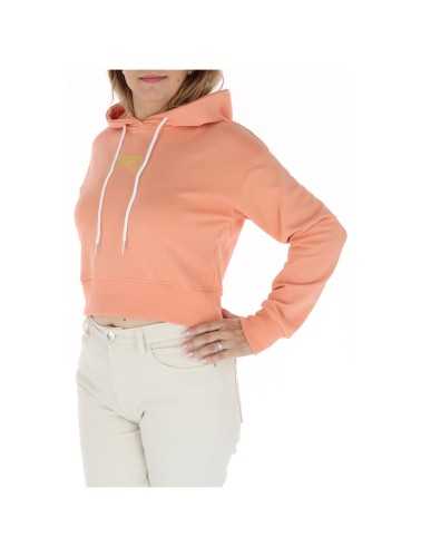 Kragenweite Sweatshirt Woman