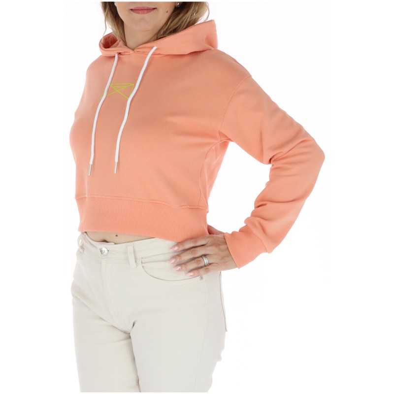 Kragenweite Sweatshirt Woman