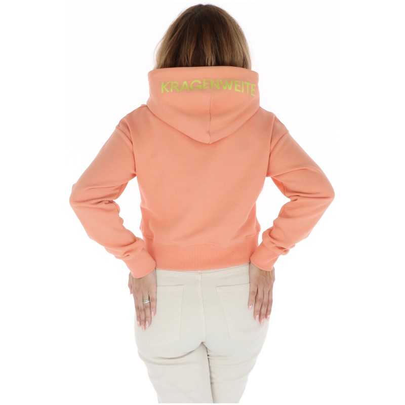 Kragenweite Sweatshirt Woman