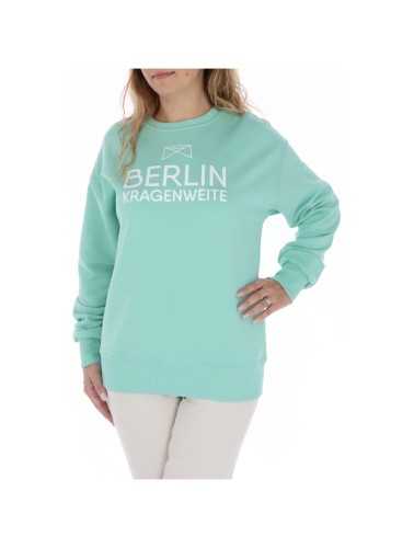 Kragenweite Sweatshirt Woman