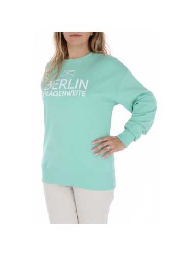 Kragenweite Sweatshirt Woman