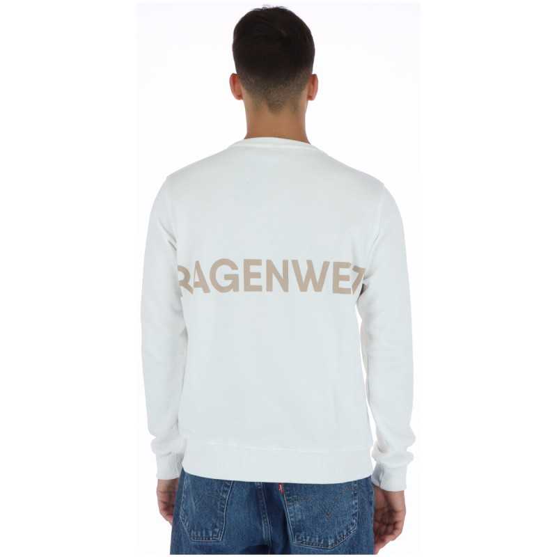 Kragenweite Sweatshirt Man