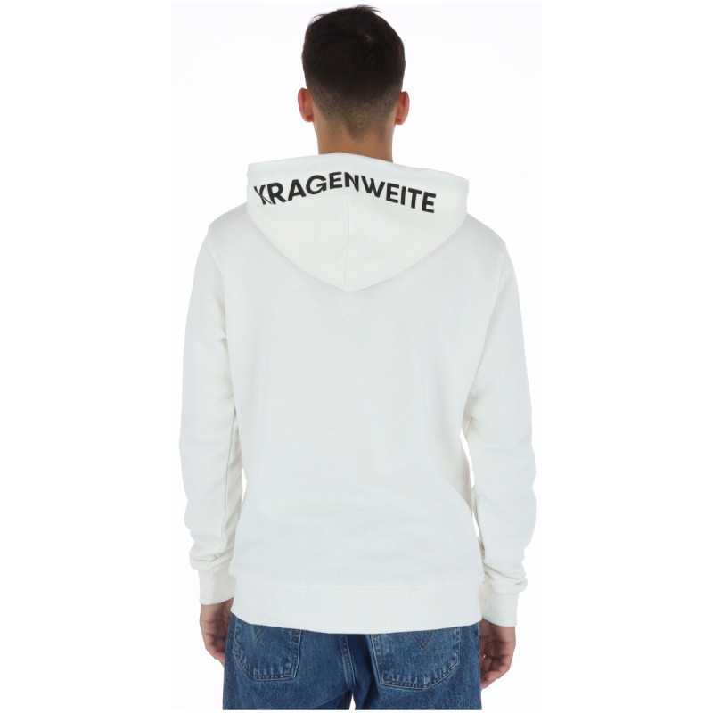 Kragenweite Sweatshirt Man