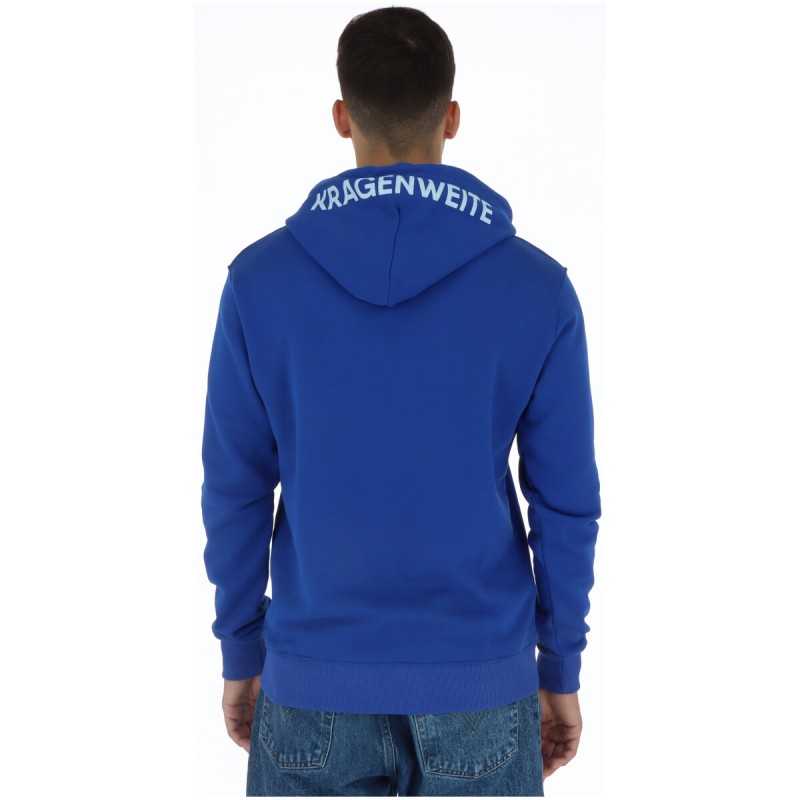 Kragenweite Sweatshirt Man