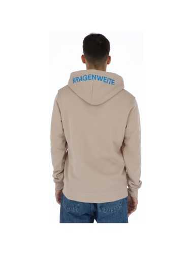 Kragenweite Sweatshirt Man