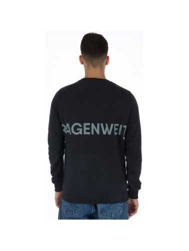 Kragenweite Sweatshirt Man