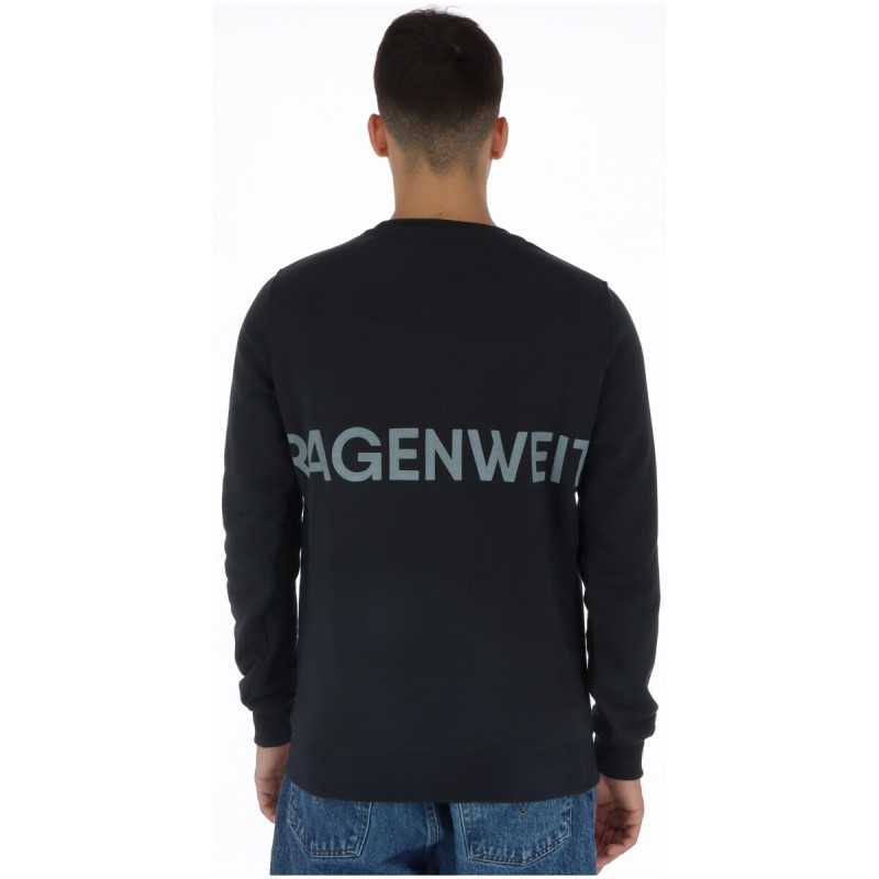 Kragenweite Sweatshirt Man