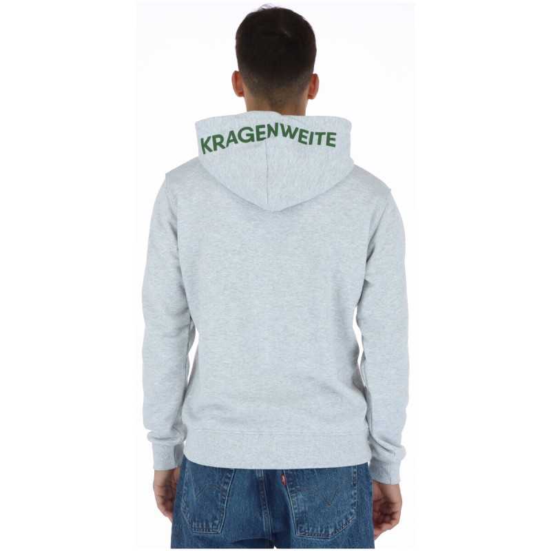 Kragenweite Sweatshirt Man