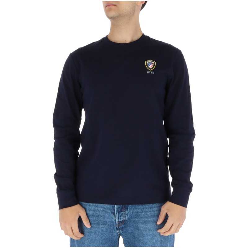 Blauer Sweater Man