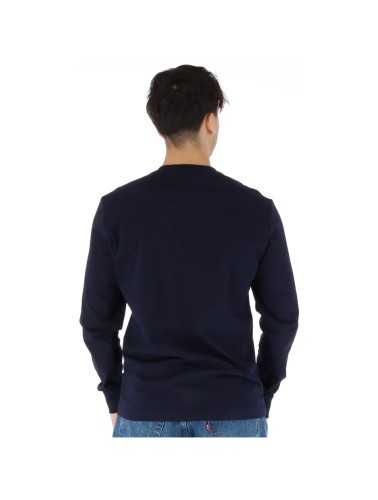 Blauer Sweater Man