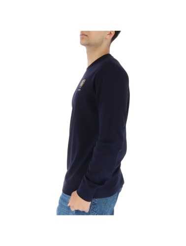 Blauer Sweater Man