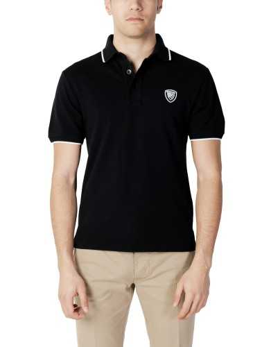 Blauer Polo Man