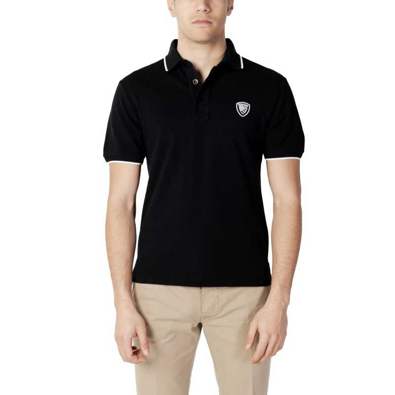 Blauer Polo Man