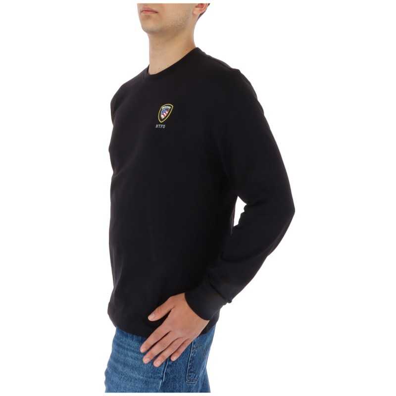 Blauer Sweater Man